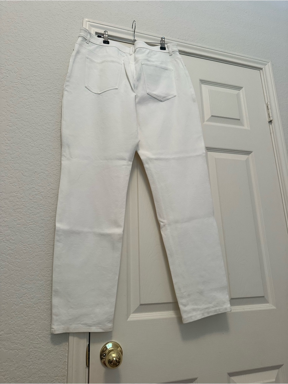 Chico's So Slimming White Denim Pants - Size 2 (US 12) - EUC - Picture 11 of 11